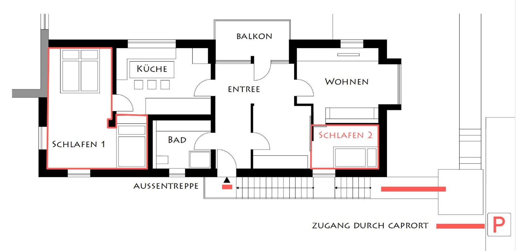 Im Gruenen Wohnen Apartment Wilnsdorf Bagian luar foto